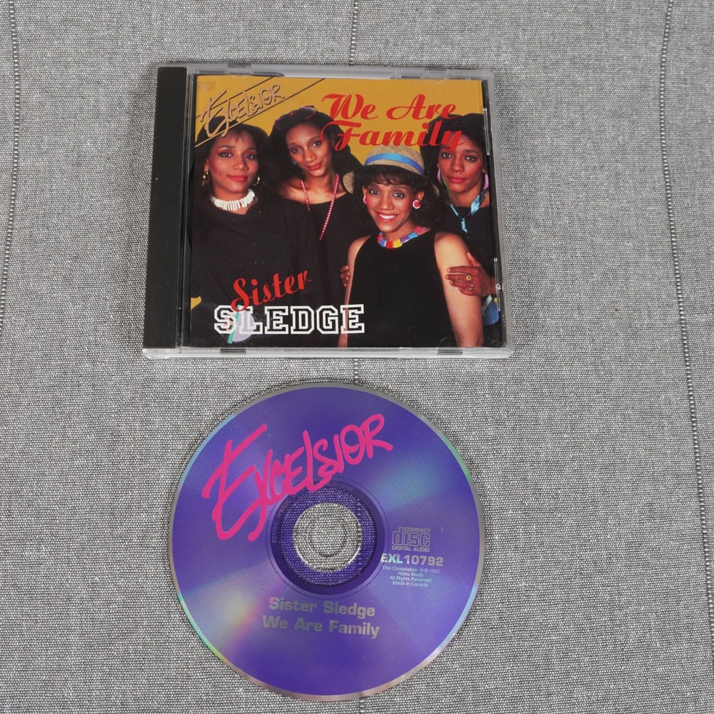 Sister Sledge We Are Family Live CD 1995 Excelsior EXL10792 Disco Soul R&B